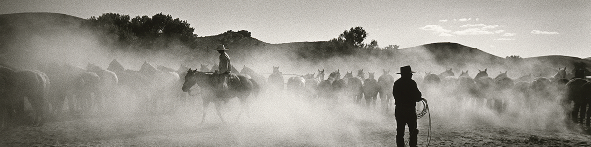 John Langmore, "T Lazy S, Battle Mountain, Nevada", 2012. Gelatin Silver Print, 20 in. x 24 in. $2,000