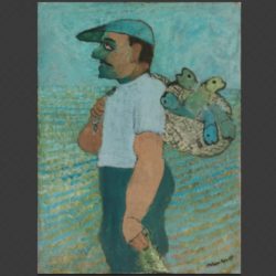 1972: Milton Avery (American 1885-1965) Gaspe Fisherman, 1940. Oil on Canvas Frances Lehman Loeb Art Center, Vassar College, Poughkeepsie, New York Gift of Mr. and Mrs. Roy Neuberger
