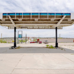 Linda Kuehne, Gas Station, Santa Rosa, NM, 2018, Archival pigment print, 24 x 34, ed. of 9